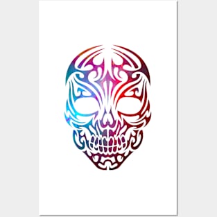 Ice and Fire Skull Posters and Art